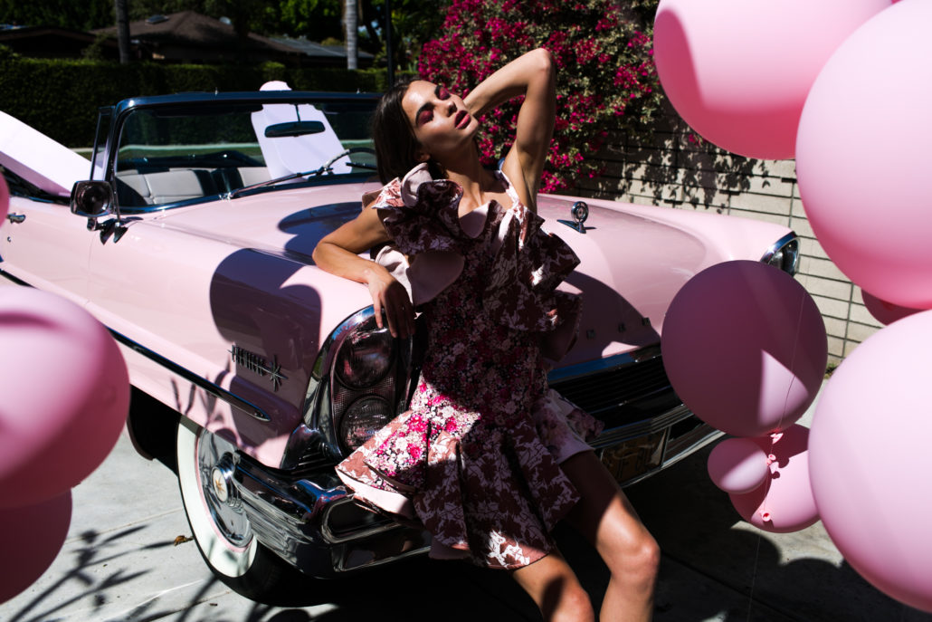 Pink Dream fashion editorial in Los Angeles photographed by Samuel Black
